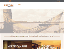 Tablet Screenshot of narie.pl
